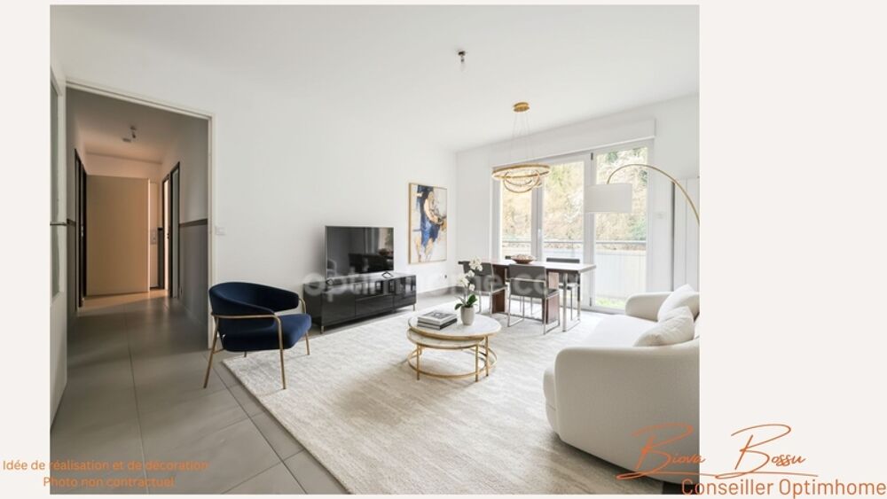 Appartement à vendre T3 lumineux HOMECOURT (54)