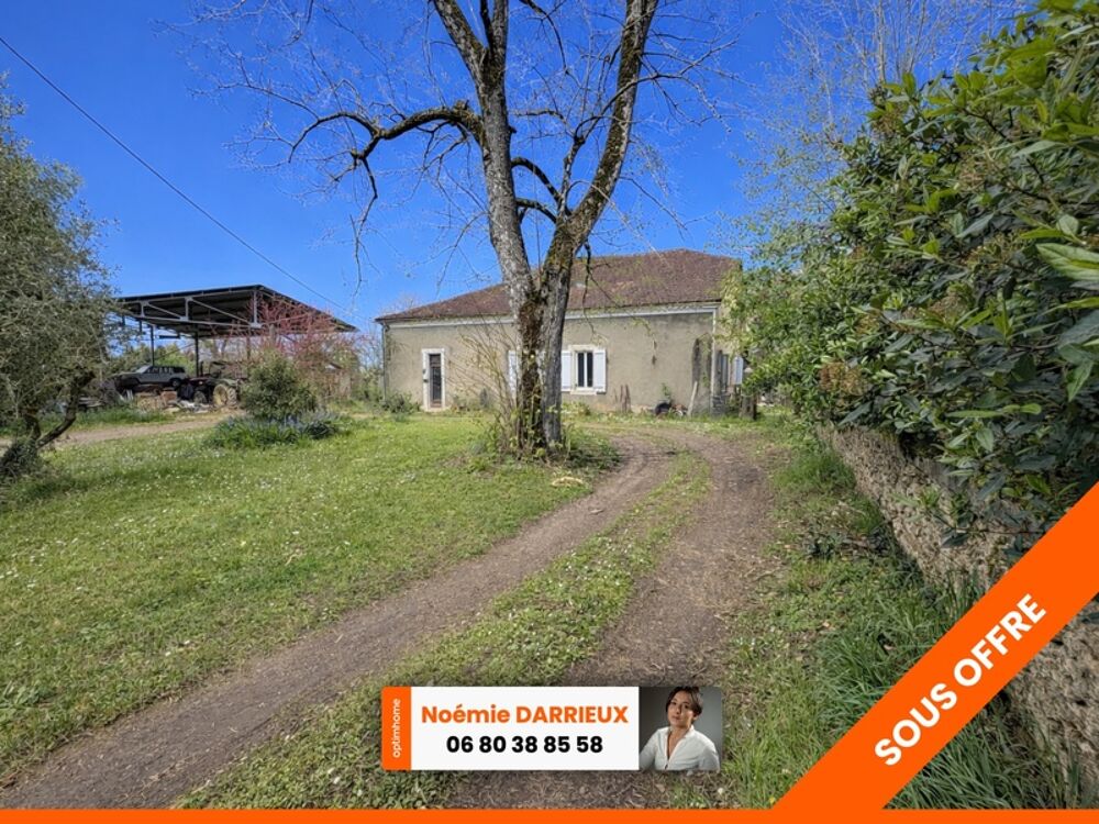 Maison à rénover à vendre 5 pièces LAUJUZAN (32)