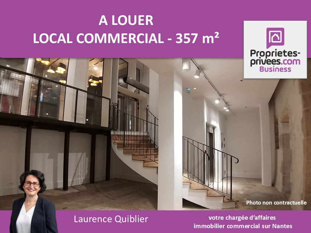   NANTES CENTRE - LOCAL COMMERCIAL A LOUER, 357 M² 