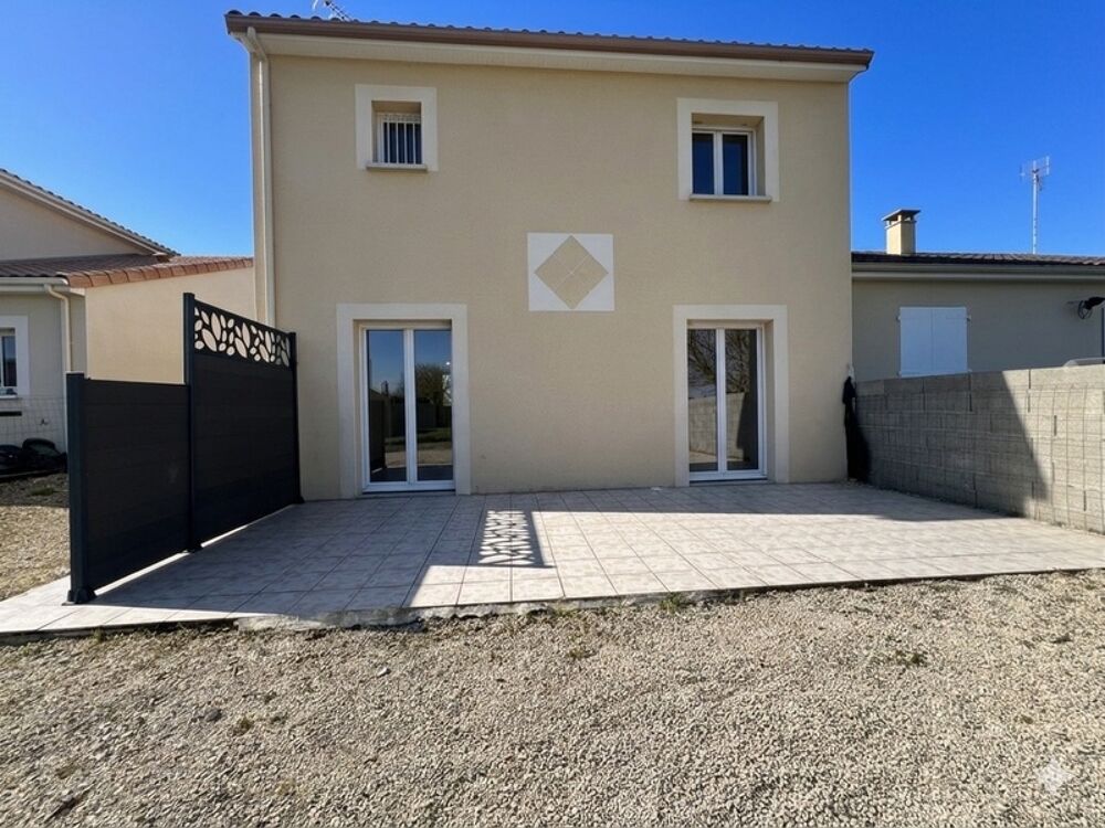 Maison 3 chambres, jardin, et garage