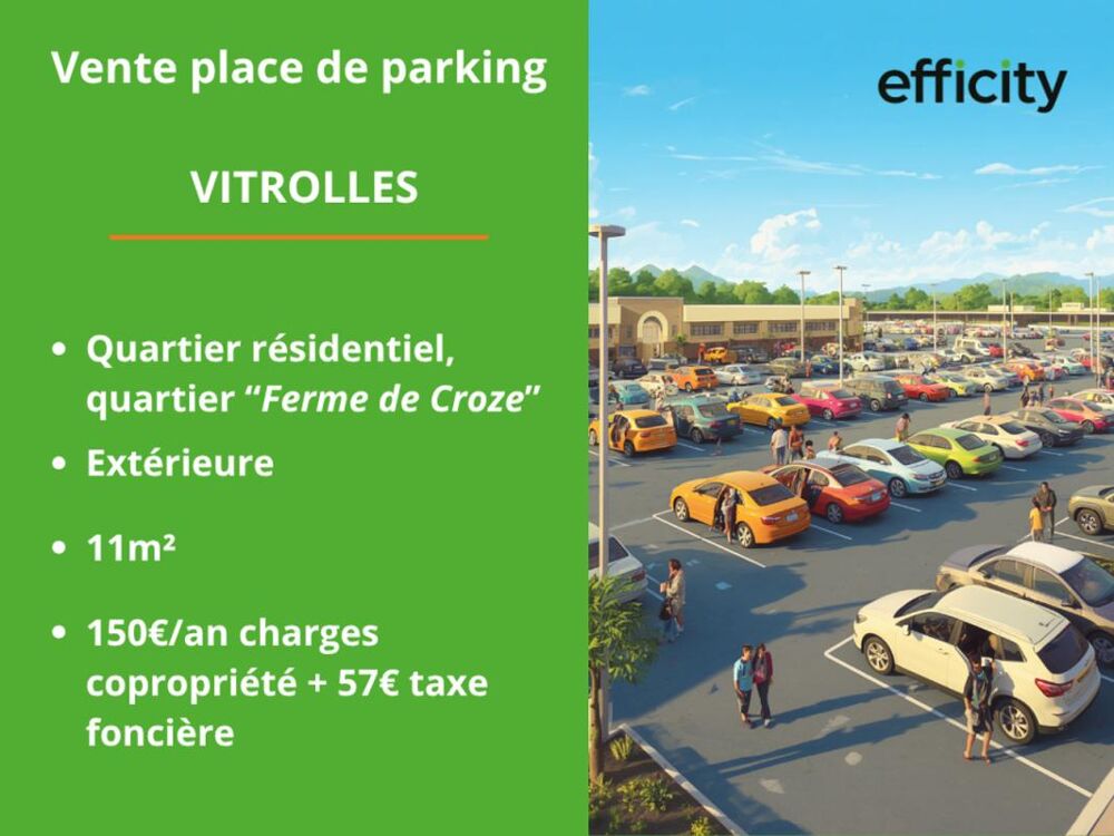 Vente Parking/Garage Parking externe Vitrolles