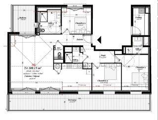 Appartement � vendre 4 pi�ces 100 m�