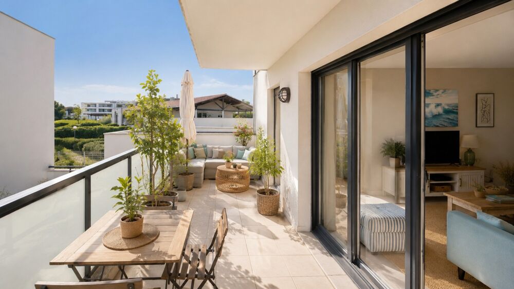 Vente Appartement SAINT-JEAN-DE-VÉDAS : T3 CLIMATISÉ AVEC TERRASSE & PARKING – EMPLACEMENT RECHERCHÉ Saint jean de vedas