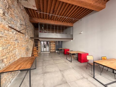   Local/bureau à louer LYON 2EME (69) très beau local entièrement refait de 52 M2 environ+mezzanine 