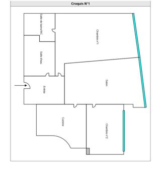  Appartement � vendre 3 pi�ces 62 m�