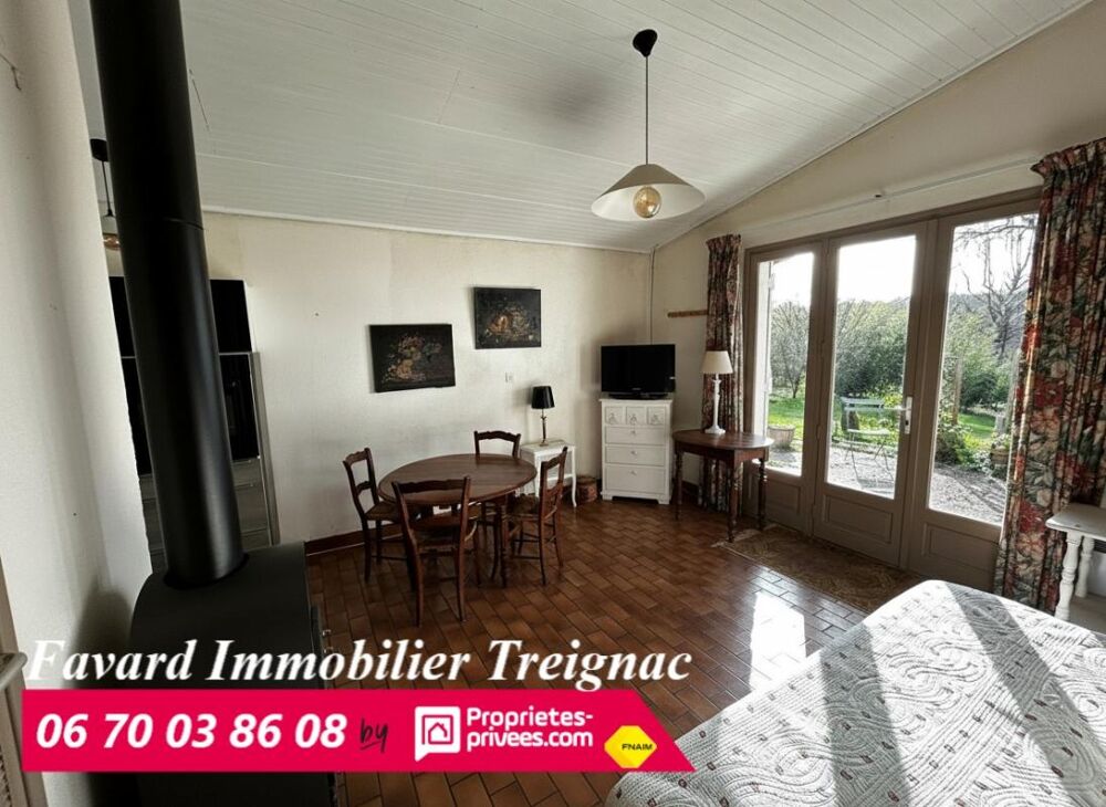 Maison plain pied T2 Treignac(19260)