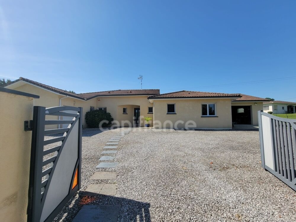 Plain-pied 3 chambres · Piscine au sel · Chauffage au sol