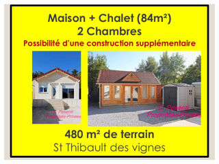  Maison � vendre 2 pi�ces 84 m�