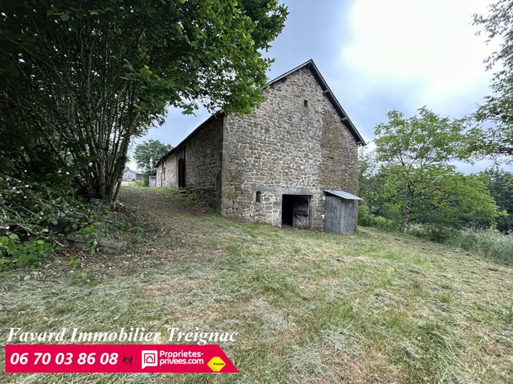 Vente Maison Corps de ferme et Logis/four  Terrain 14 877 m²  Ruisseau  Parc Naturel Régional de Millevaches  Massif des Monédières Saint augustin
