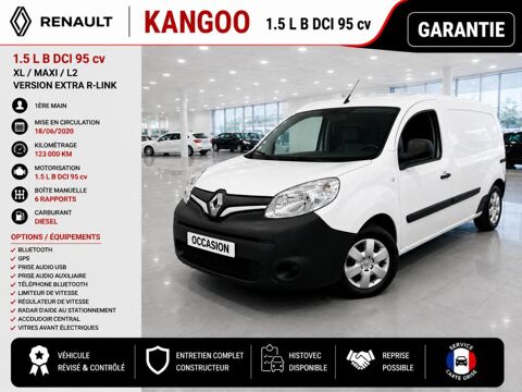 Renault Kangoo Express 1&deg; Main / 1.5L B DCI 95cv Pack EXTRA R-LINK GRAND VOMUME L2 2020 occasion Abbecourt 60430