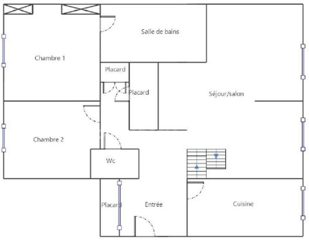 Vente Duplex/Triplex APPARTEMENT DUPLEX - 4 CHAMBRES - PARKING PRIVÉ -  PROCHE CENTRE VILLE - LISIEUX (14100) Lisieux