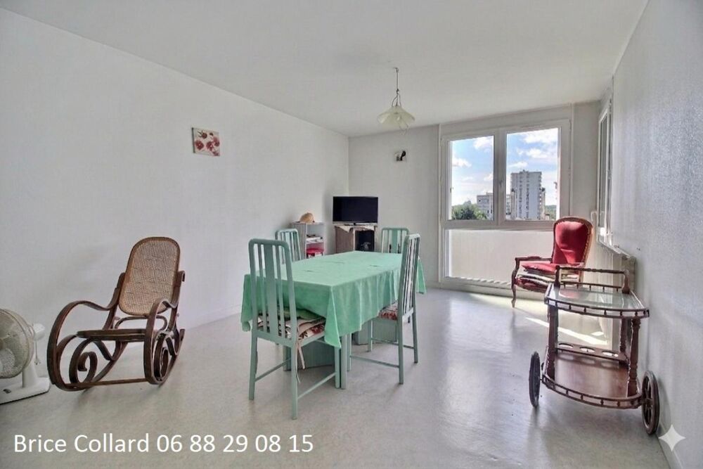 60180 NOGENT SUR OISE Appartement 2 chambres 1 balcon (loggia) 1 cave, dernier étage !