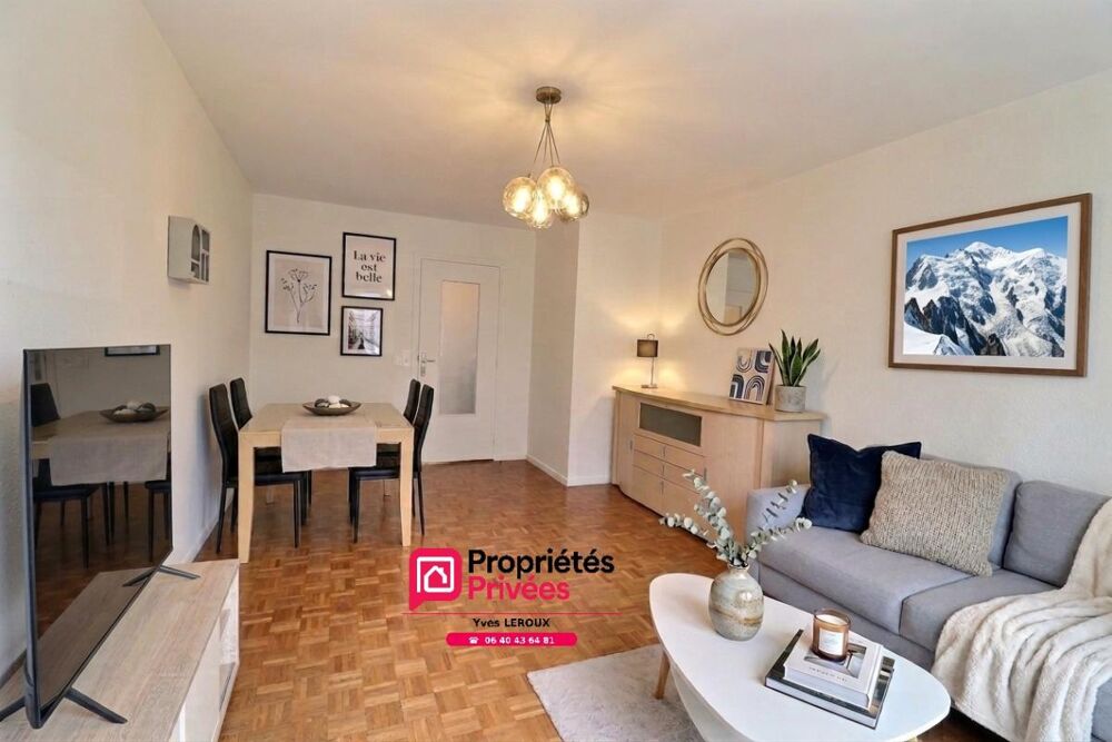 Vente Appartement Appartement Type 3 , 72m²  carrez, traversant avec Balcon sud/Est + garage et cave Annecy