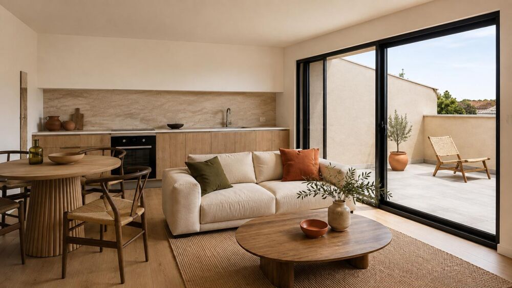Vente Appartement MAGNIFIQUE T3 AVEC TERRASSE PROCHE STALINGRAD Bordeaux