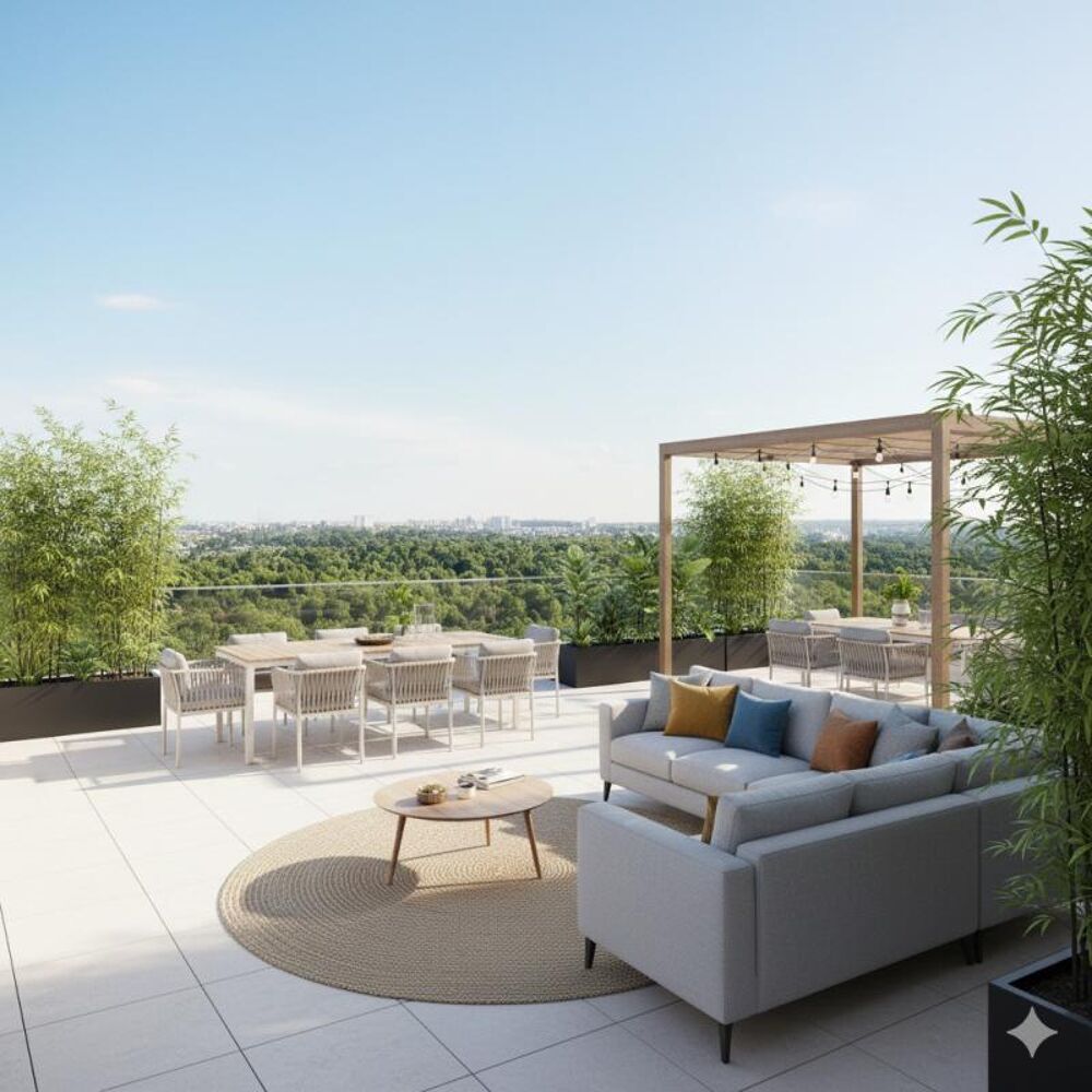 Vente Appartement 4 pièces Rooftop – Terrasse exceptionnelle 75 m² – Exposition Ouest - 2 Parking inclus Meudon