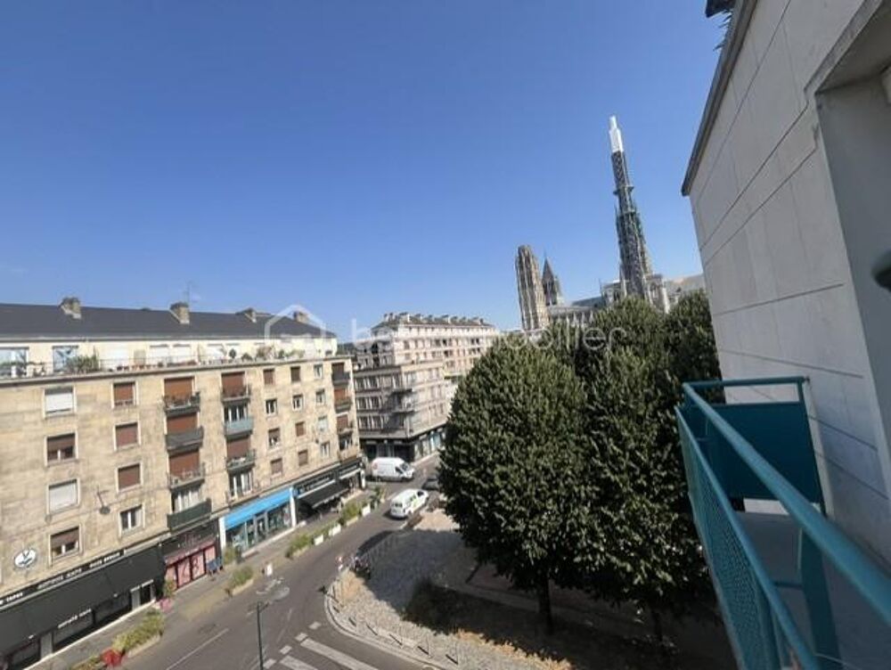 Vente Appartement RARE A ROUEN SECTEUR CATHEDRALE !  VUE SUR SEINE ET CATHEDRALE  APPARTEMENT TRAVERSANT LUMINEUX  T3 ! SEJOUR 20 M2 ? Rouen
