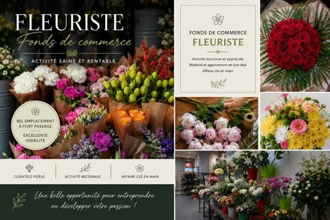 Fonds de commerce FLEURISTE  Emplacement strat&eacute;gique • Belle opportunit&eacute; • Une adresse o&ugrave; la passion devient entreprise(13) 67000 13122 Ventabren