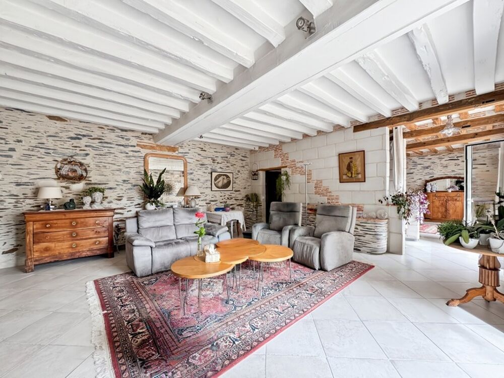 PROPRIÉTÉ DE CARACTÈRE EN BORD DE LOIRE  210 m²  2470 m² DE TERRAIN  LES PONTS-DE-CÉ
