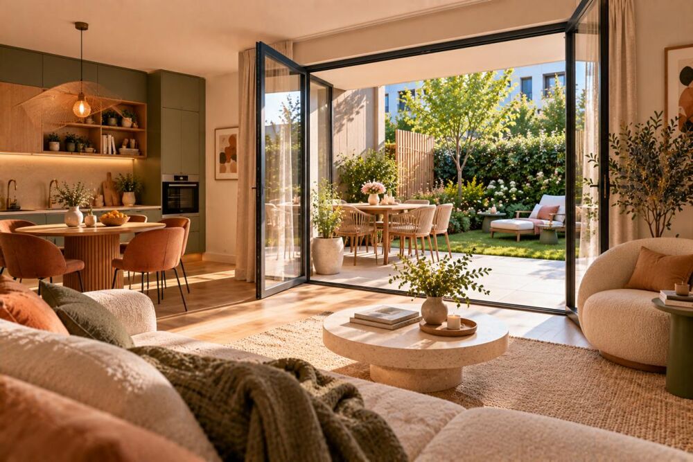 Rare T2 avec terrasse et jardin à 300 mètres du métro