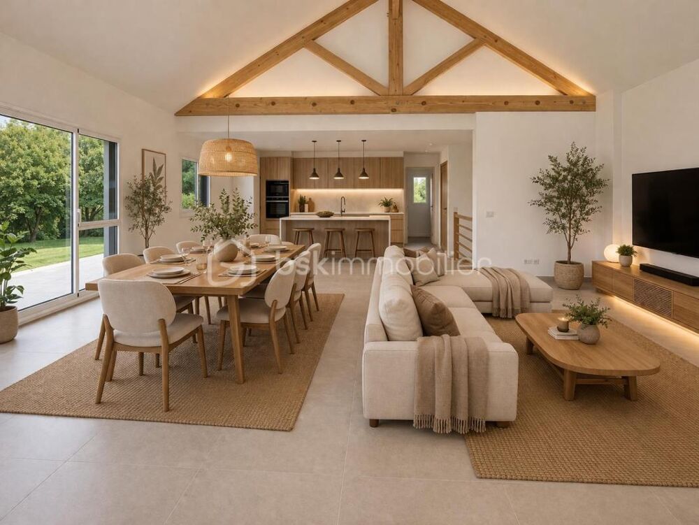 Magnifique maison 5 pièces sur 660 m² de terrain à l'entrée de Sillingy