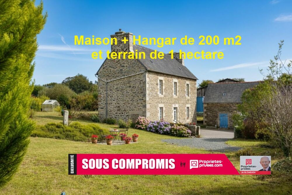 Vente Maison Corps de ferme sur un  terrain de 10 500 m2 Treguier