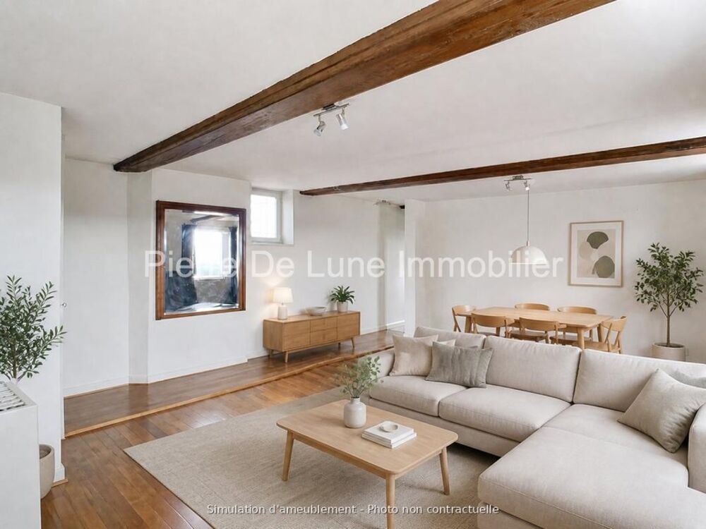 LYON 1ER DERNIER ÉTAGE ASCENSEUR 90 M² UTILES VUE EXCEPTIONNELLE