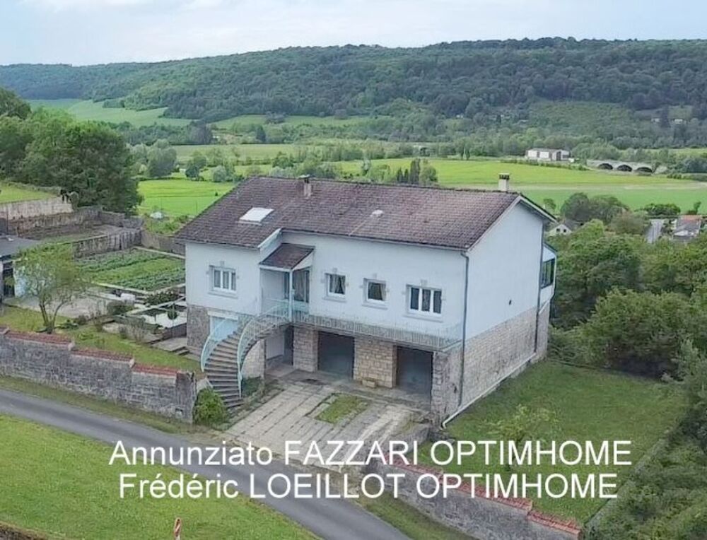 À vendre en exclusivité : Grande maison individuelle de 192 m² avec vue panoramique à Dun-sur-Meuse, proche de la Belgique et du