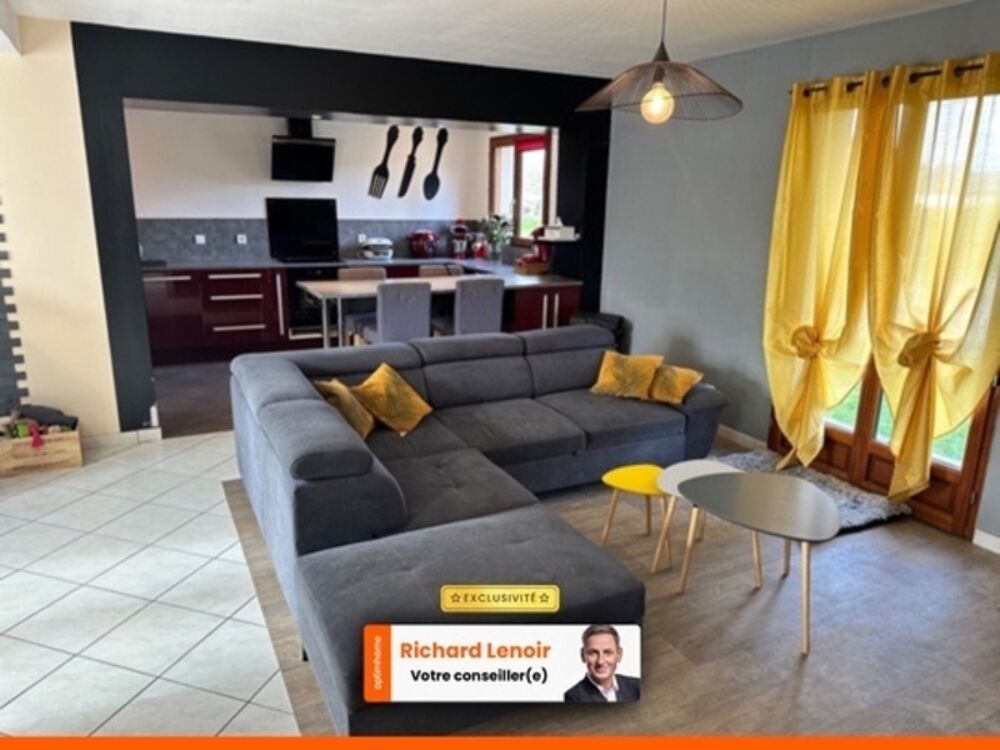 Magnifique maison contemporaine de 200 m² avec ses 4 chambres dans un endroit tranquille au coeur de la Normandie