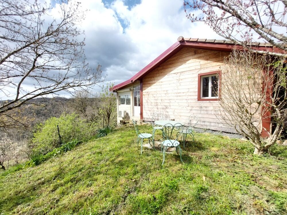 Vente Chalet MAISON BOIS TYPE CHALET AVEC VUE DÉGAGÉE – CONFORT ÉTÉ/HIVER – LE TRAVET Le travet