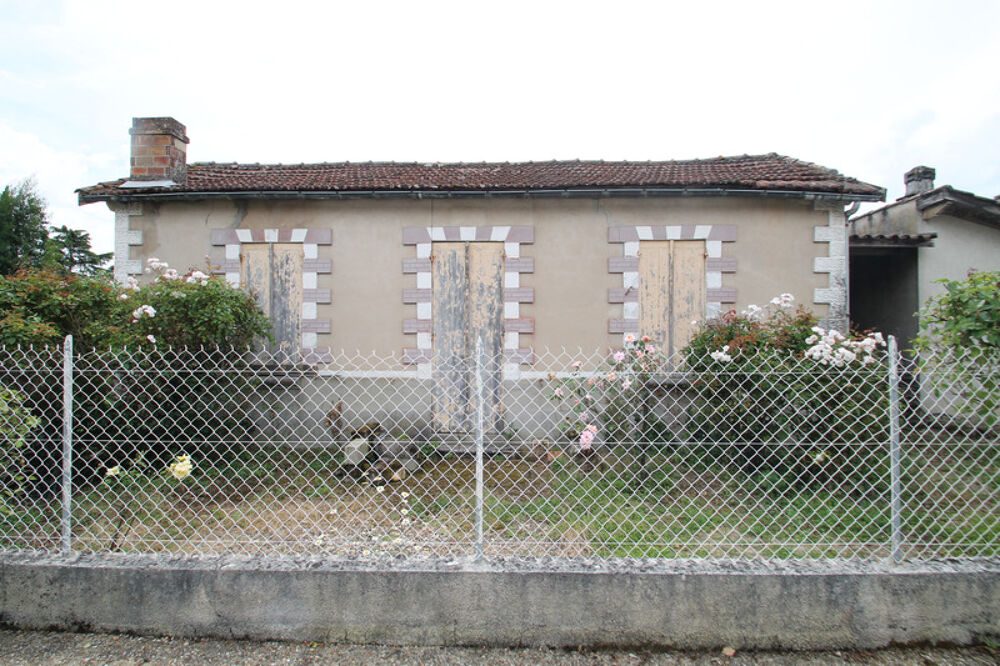 Vente Maison Dpt Lot et Garonne (47), à vendre MARMANDE maison P3 de 75 m² à restaurer - Terrain de 602,00 m² Marmande
