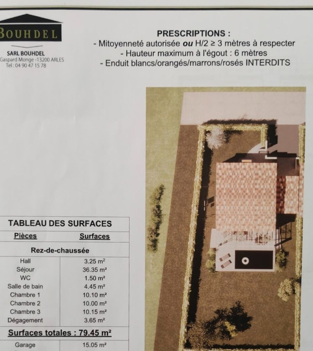 Maison à vendre 4 pièces FONTVIEILLE (13)