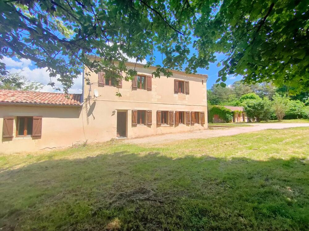 PROPRIETE : MAISON EN PIERRE 150 m² + ECHOPPE 120 m² + HANGAR 230 m² - TERRAIN 1 HECTARE