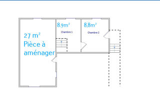  Maison � vendre 3 pi�ces 47 m�
