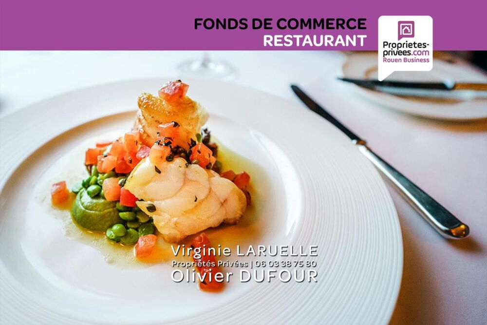   Rouen hypercentre restaurant 40 couverts 