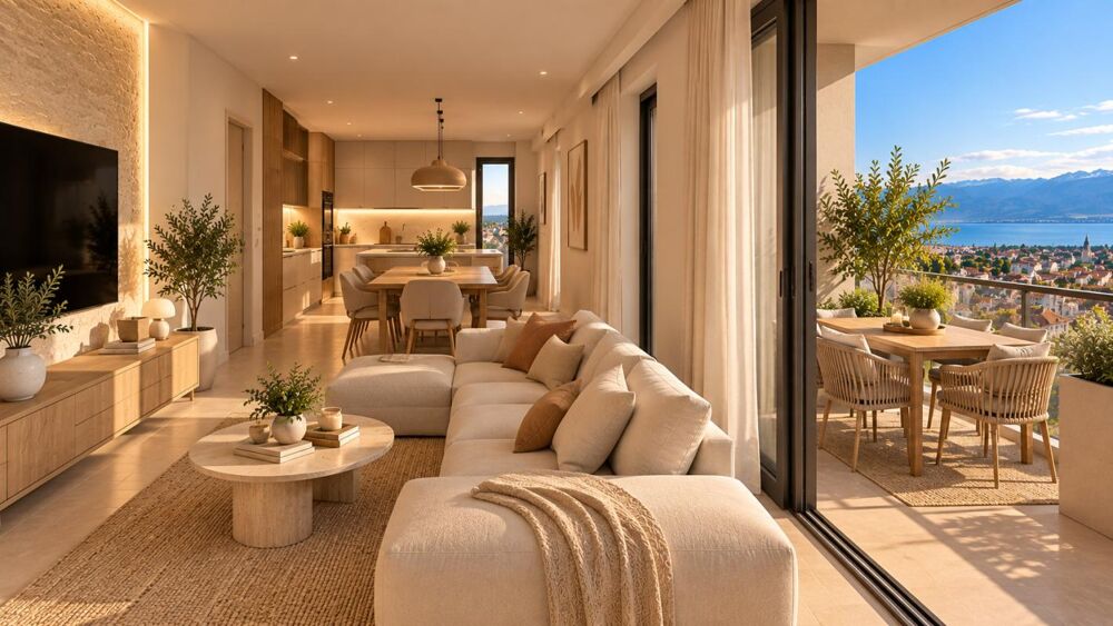 Vente Appartement T4 THONON-LES-BAINS 87m² - BALCON/CELLIER - GRAND SÉJOUR/CUISINE OUVERTE Thonon les bains