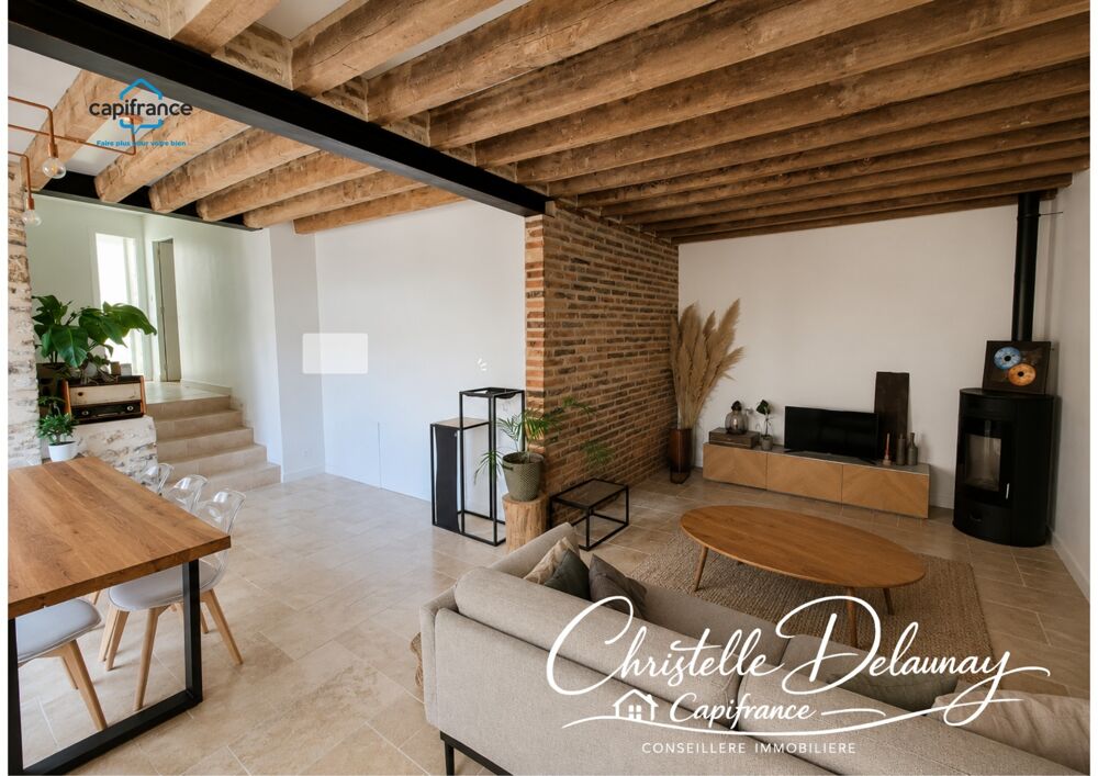 Vente Maison ? Maison de charme – 100 m² – Hyper centre de Laval – Cour & terrasse Laval