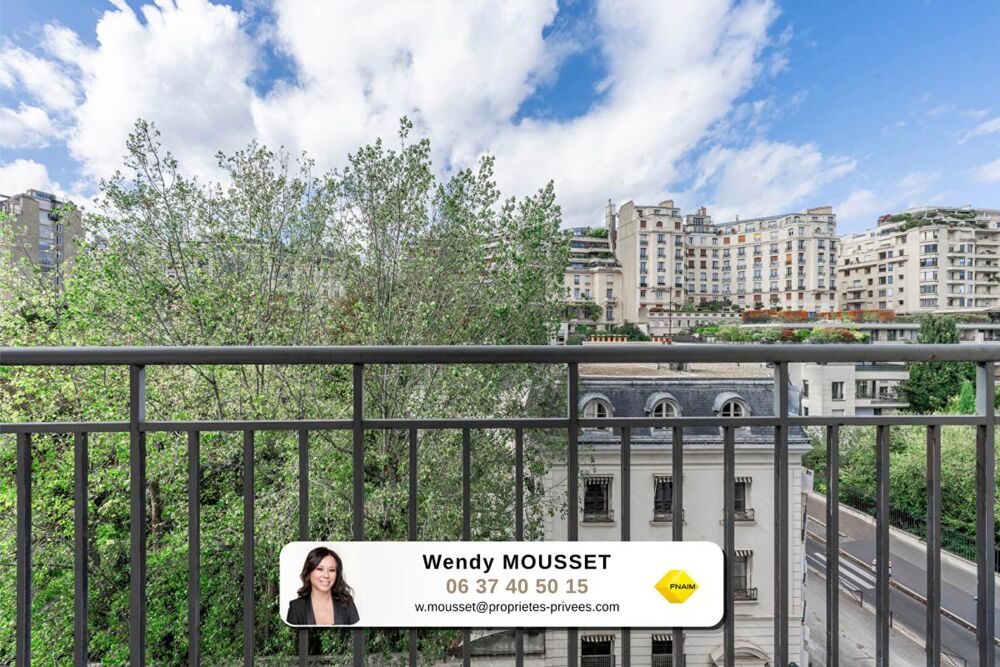 Vente Appartement Paris 16e - Muette Sud - Appartement lumineux 3 pièces à deux pas des quais de Seine Paris 16