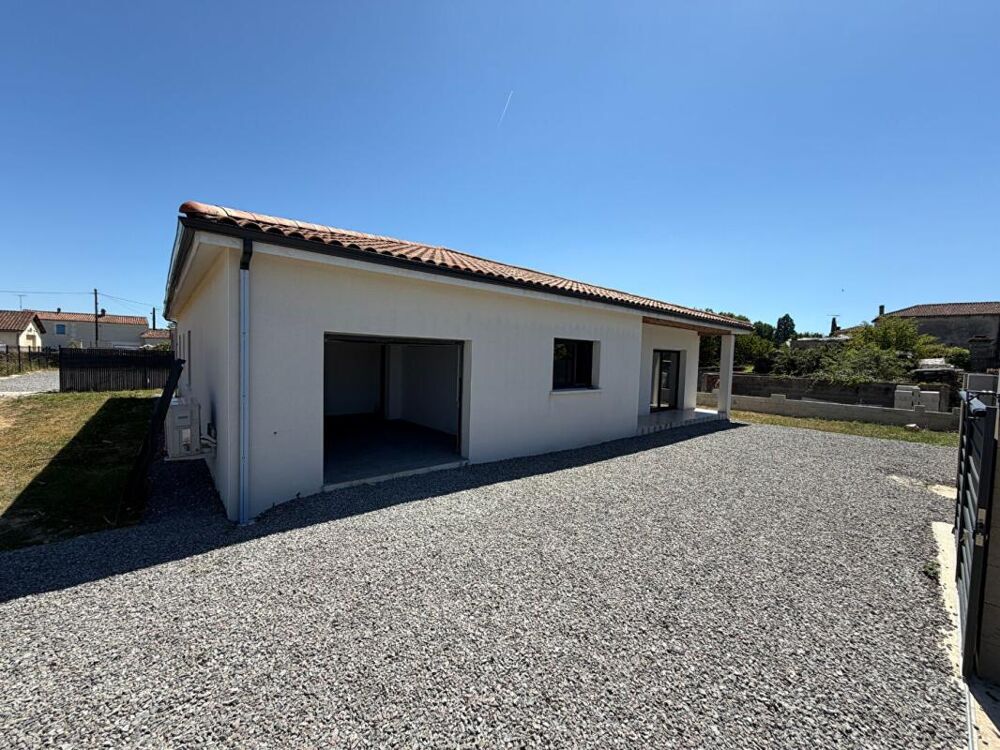 Maison Cognac T6 plein pied garage