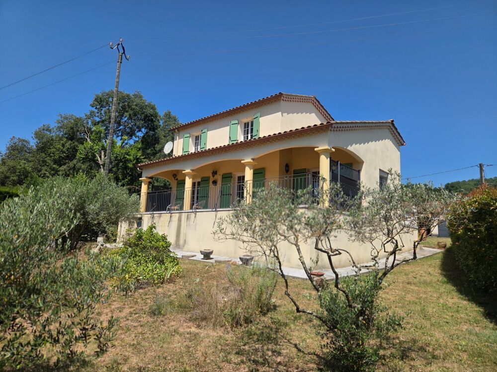 Cendras (30) secteur les Bedos à moins de 10 minutes d'ales, très belle villa 2005 d'environ 130m² sur un terrain clos et arboré