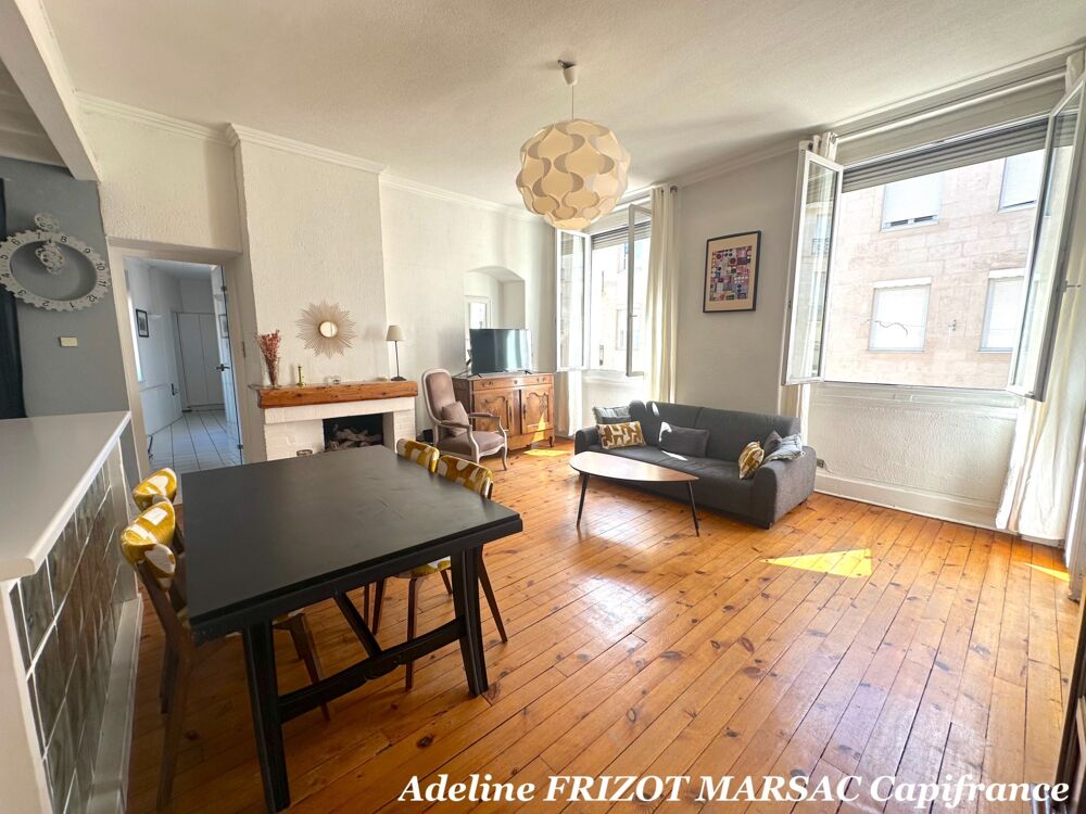 Vente Appartement APPARTEMENT - HYPER CENTRE - LUMINEUX - 2 CHAMBRES - 1 BUREAU - 3E - FONCTIONNEL Saint etienne