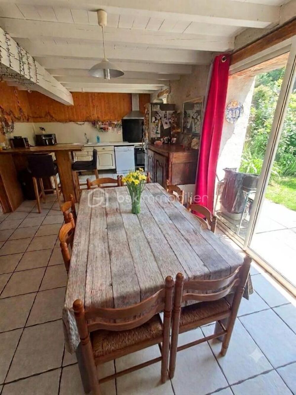 Vente Remise/Grange Charme et Authenticité : Maison en pierre restaurée (100m²) Larbont
