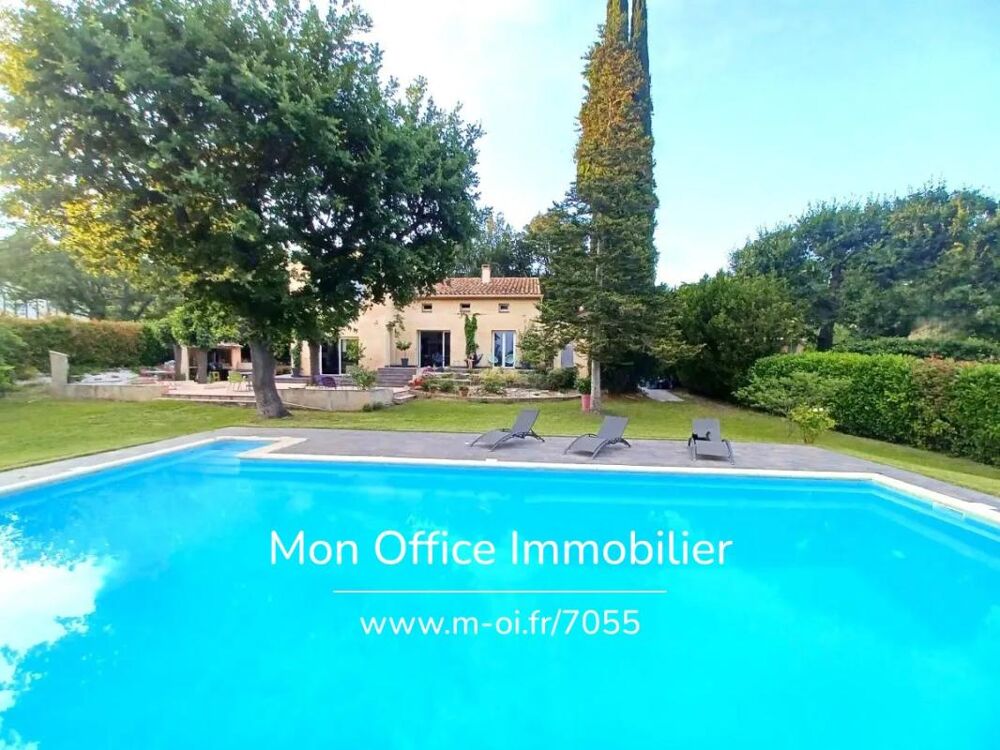 Vente Maison Référence : 7055-VCL. - Maison aux volumes généreux - Piscine calme absolu - 13510 EGUILLES Eguilles