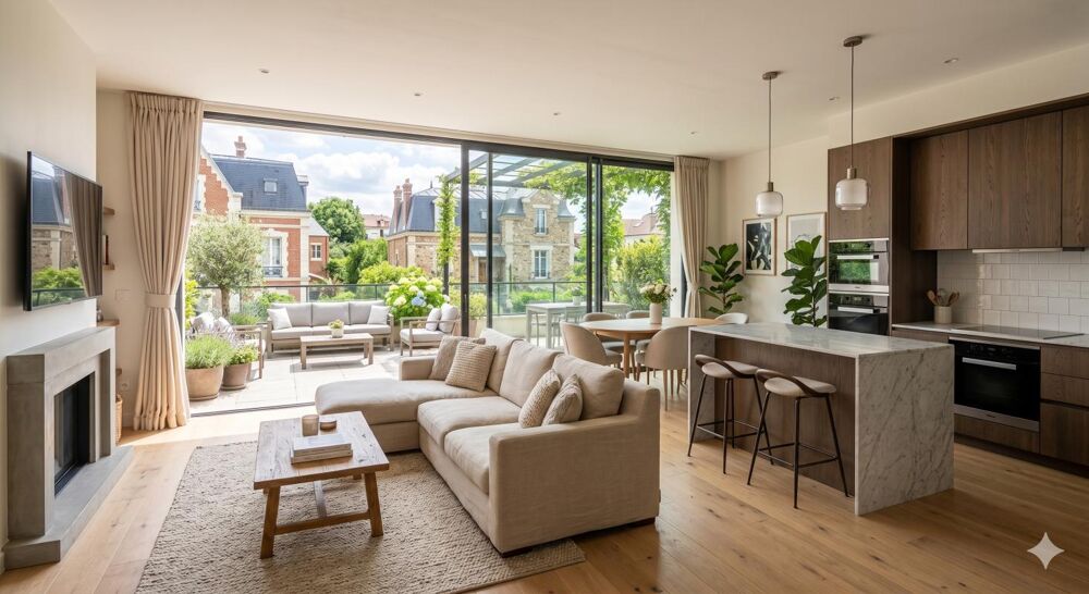 Vente Appartement BIEN EXCEPTIONNEL - T5 126m2 avec TERRASSE de 64m2 Rueil malmaison