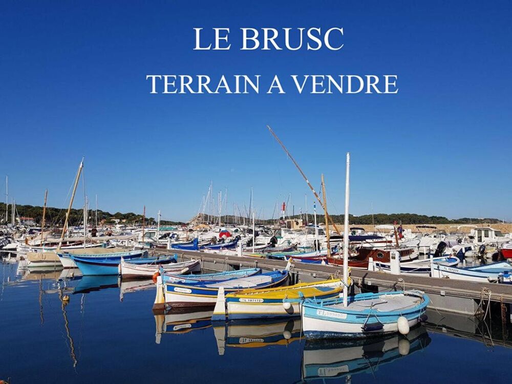 Vente Terrain LE BRUSC - 10 MINUTES A PIED DE LA PLAGE DU CROS - TERRAIN  1052 m2 Six fours les plages