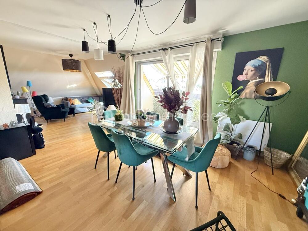STRASBOURG  Appartement T3 avec balcon, cave et stationnement