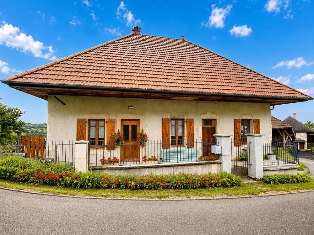 ANNECY SUD - GRUFFY - Ancienne fruitière rénovée + terrain constructible 1000 m² env