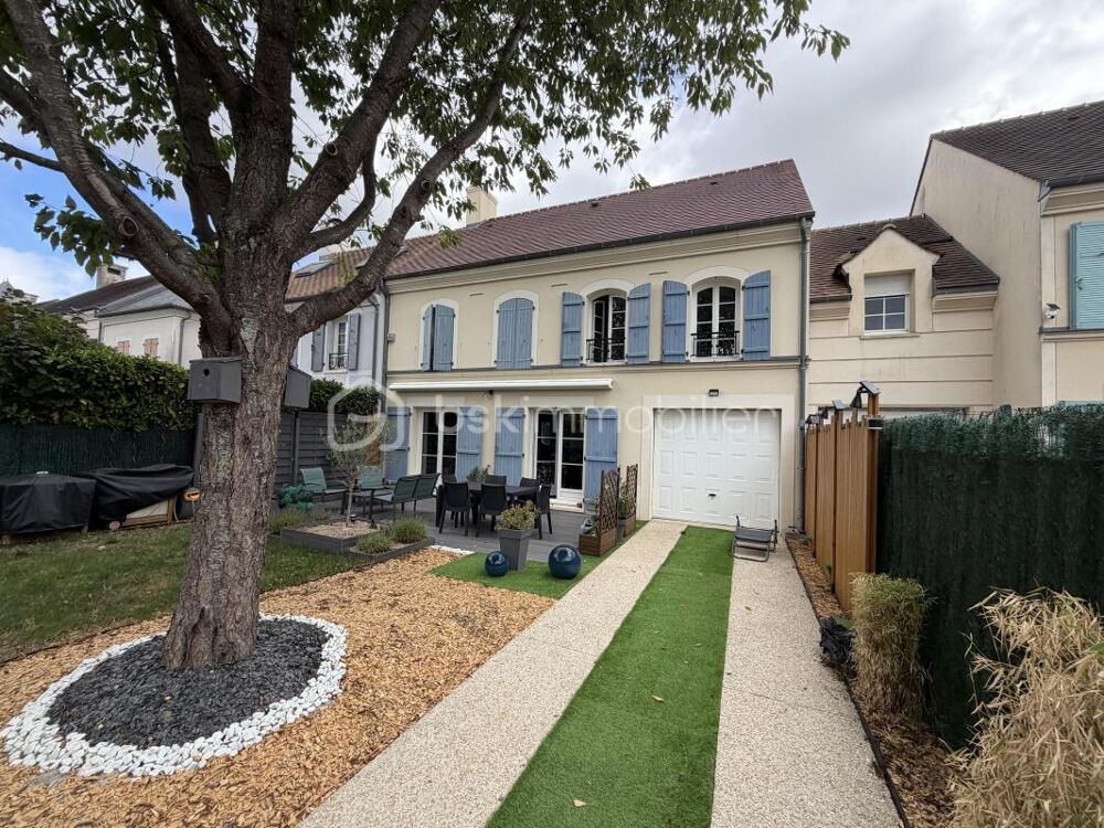 BAILLY-ROMAINVILLIERS  MAISON F5  4 CHAMBRES  JARDIN  GARAGE  CENTRE-VILLE