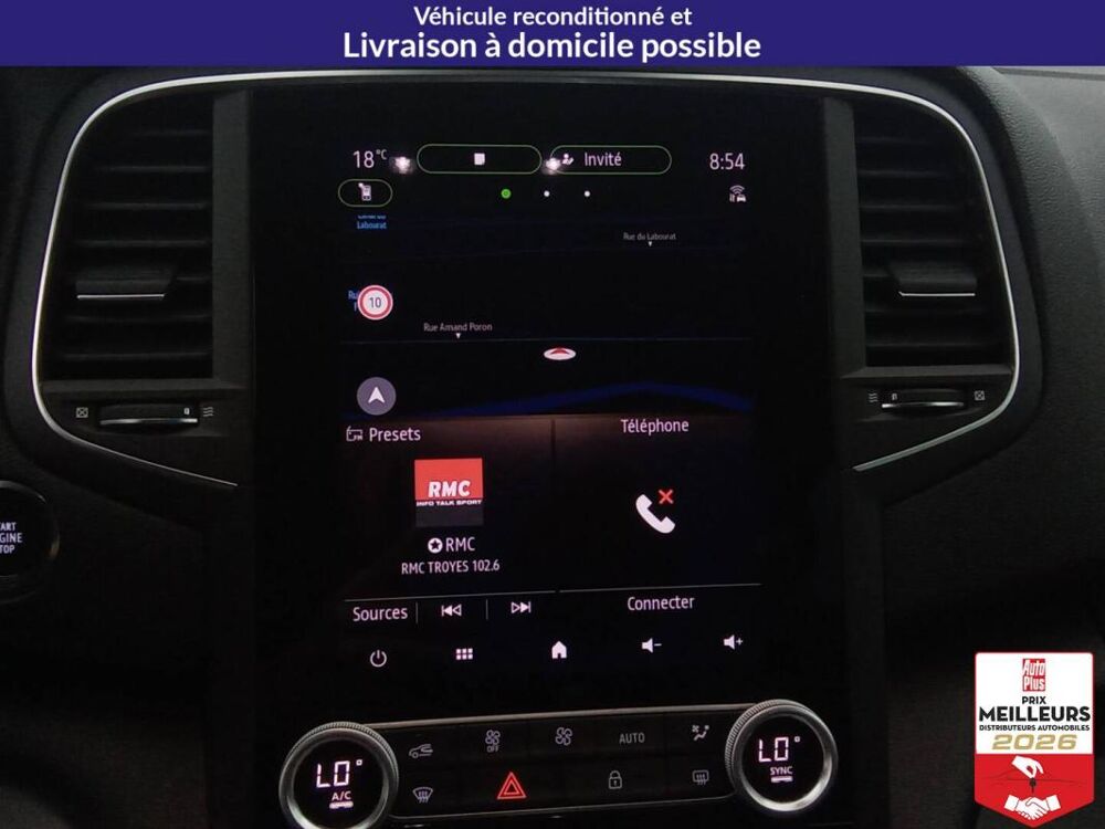 M&eacute;gane IV Berline Blue dCi 115 EDC Techno 2023 occasion 10150 Lavau