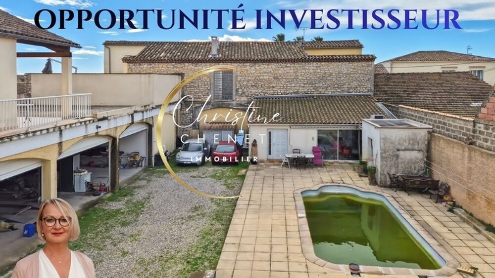 ENSEMBLE IMMOBILIER - SAINT LAURENT D'AIGOUZE (30)