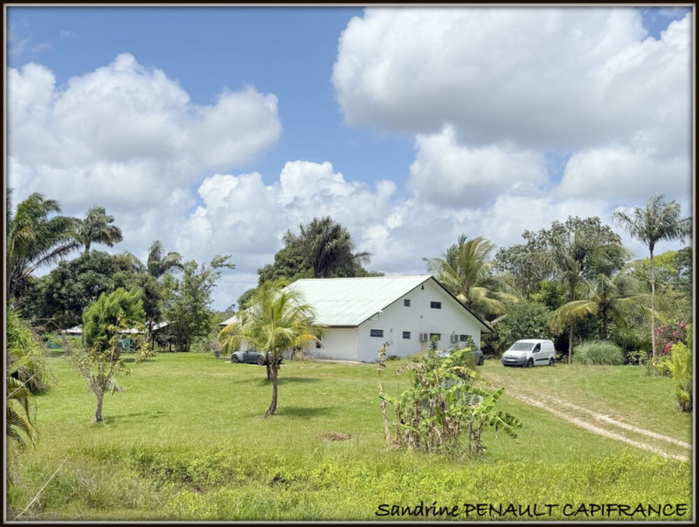 Vente Maison A VENDRE A SINNAMARY UNE MAGNIFIQUE MAISON T4 DE 193 m² SUPERFICIE TERRAIN 6 HECTARES - AU PRIX DE 475 000 € Sinnamary